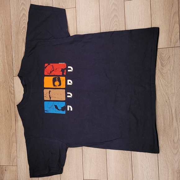 Broccoli Gear Other - FLCL Anime Manga Fooly Cooly Cotton Large Short Sleeve T Shirt 1999 90s RARE VTG